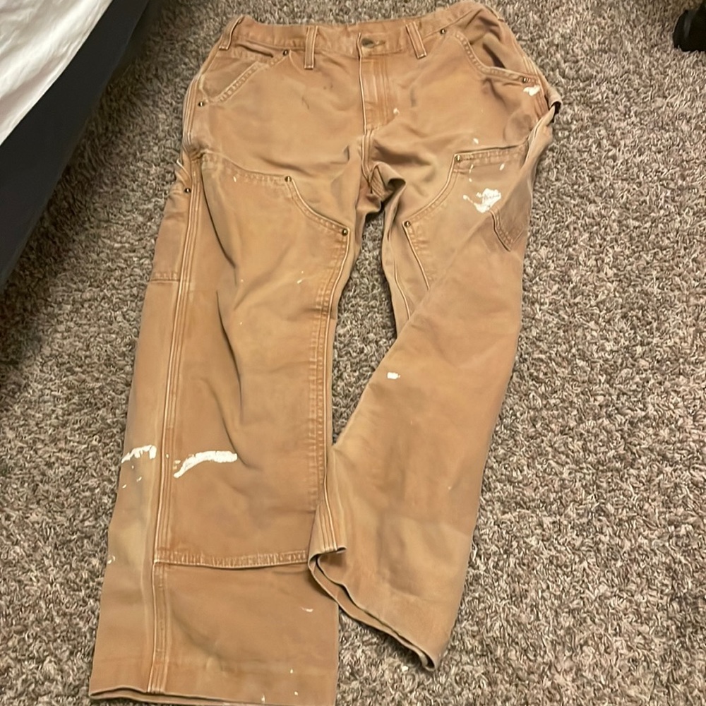 Carhartt Double knee Tan Pants